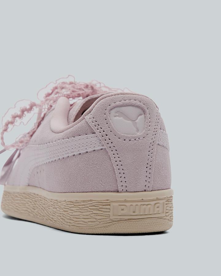Womens Suede Bloom Trainer image 6