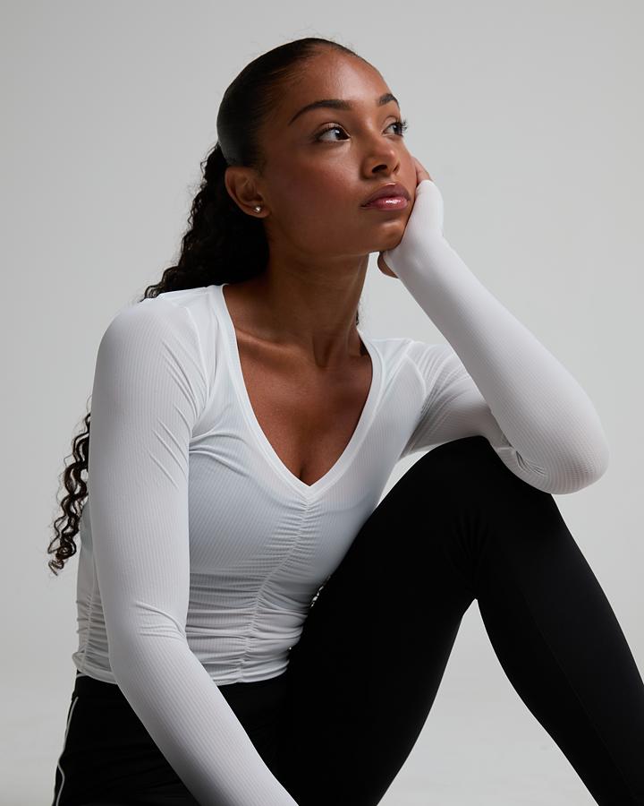 Womens Savasana Long Sleeve Top image 4