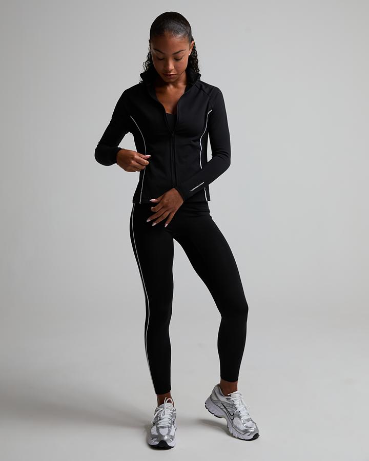 Womens Adapt Full Zip Long-Sleeve Top image 1