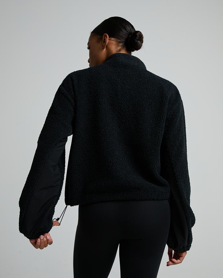 Womens Bandha Borg Quarter Zip Fleece image 3