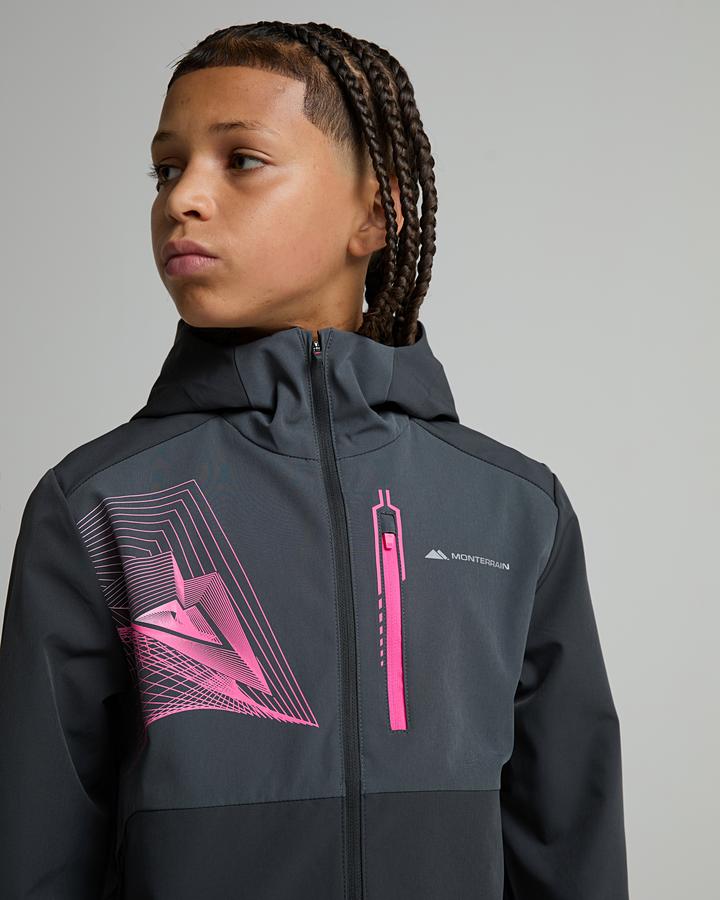 Junior Abyss Woven Zip Hoodie image 4