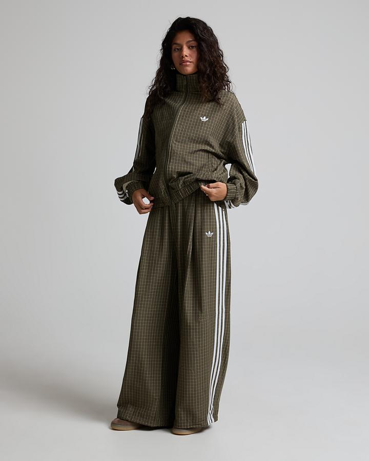 Womens Micro Check Track Pant image 2