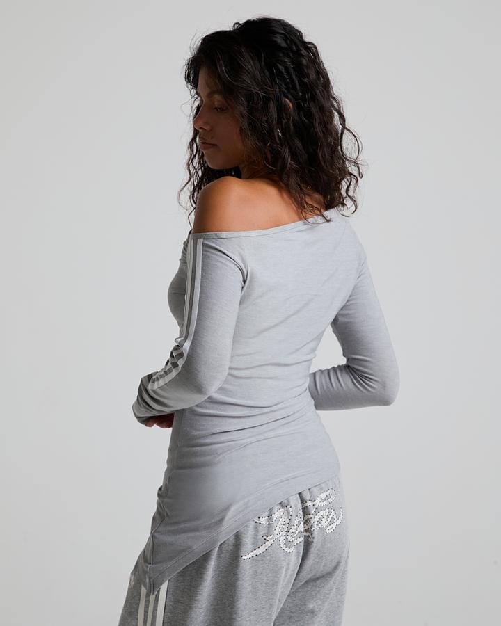 Womens One Shoulder Asymmetric Top image 3