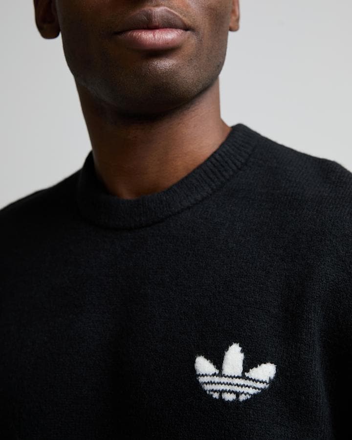 Trefoil Knitted Sweatshirt image 5