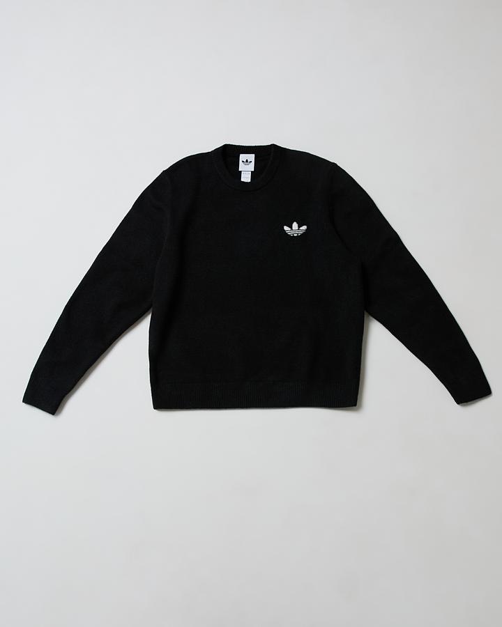 Trefoil Knitted Sweatshirt image 6