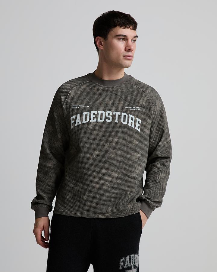 Real Tree Waffle Long Sleeve T-Shirt image 1