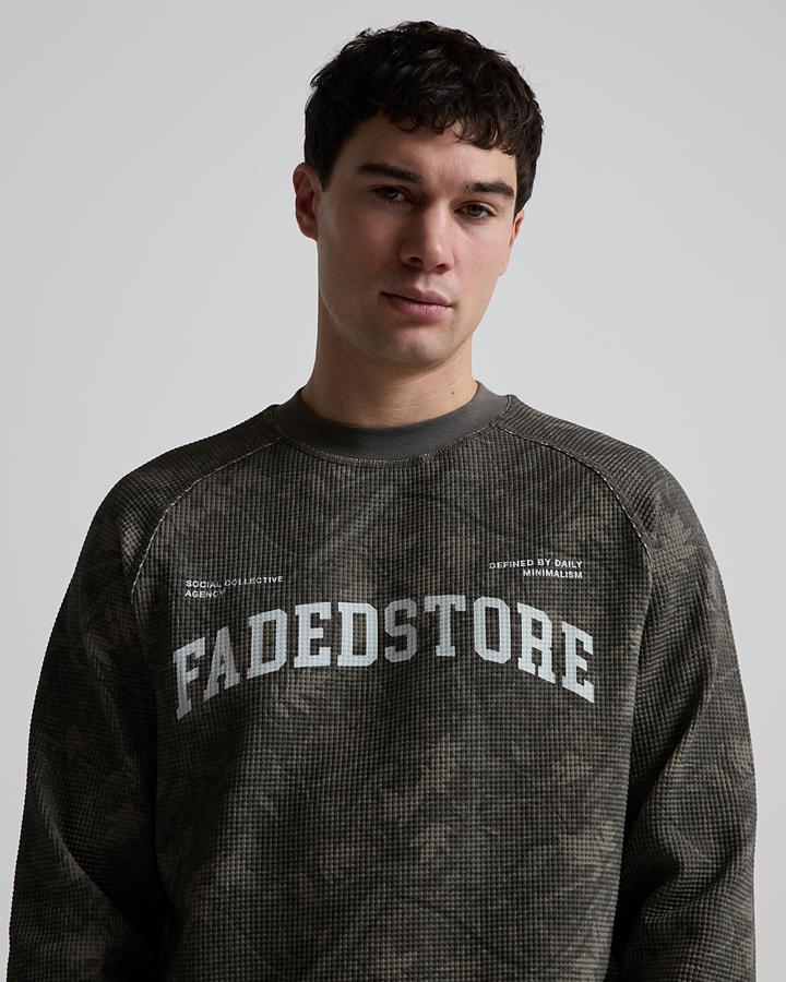 Real Tree Waffle Long Sleeve T-Shirt image 4