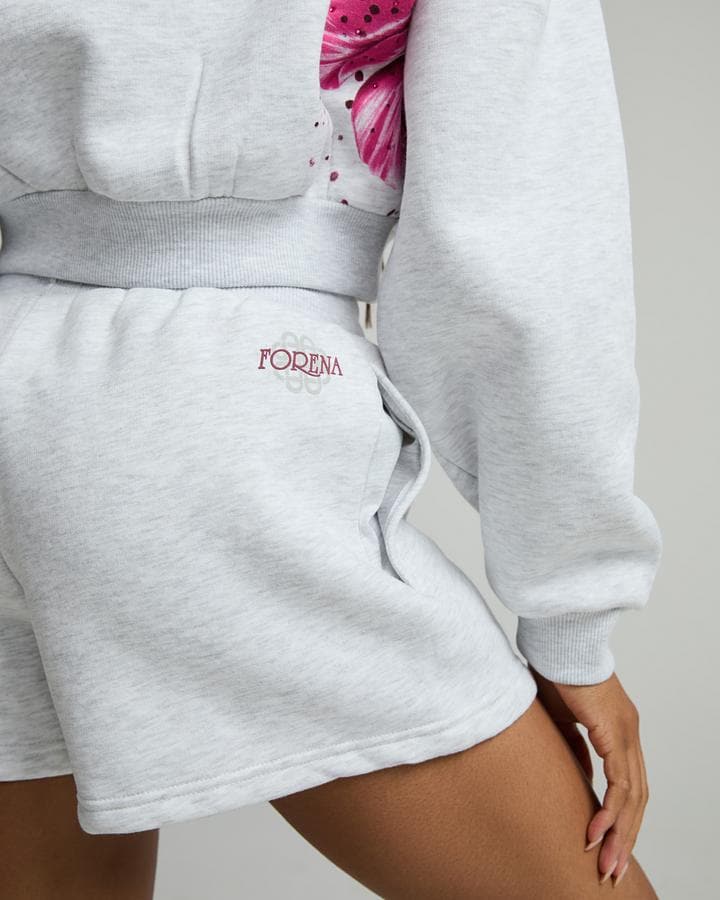 Womens Flourish Fleece Short image 4