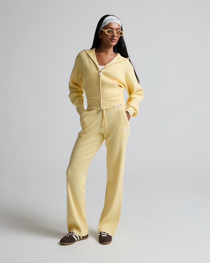 Womens Kelsey Zip Through Knit Hoodie image 2