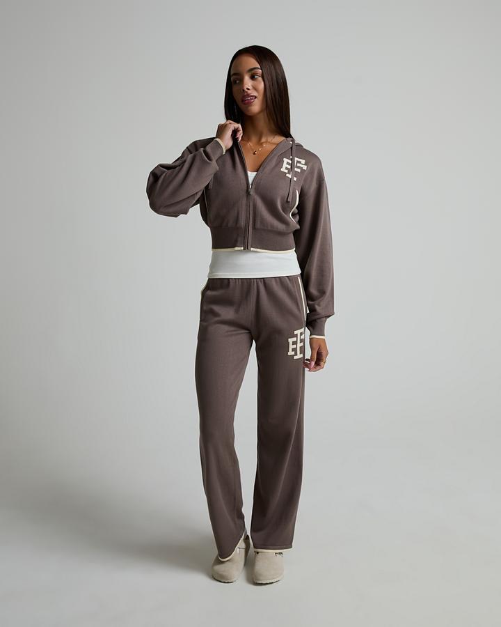 Womens Lexi Full Zip Knit Hoodie image 2