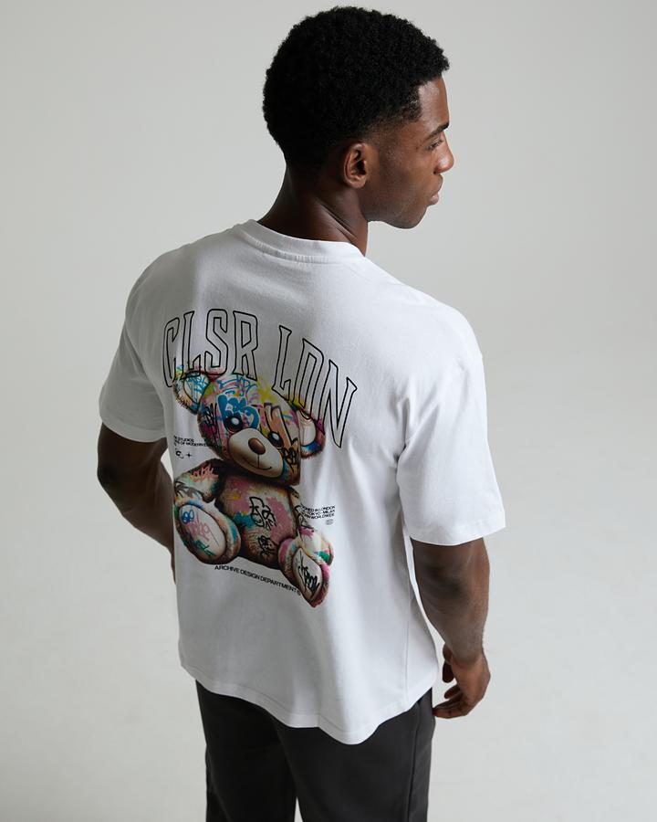 Fluffy Graffiti Teddy T-Shirt image 1