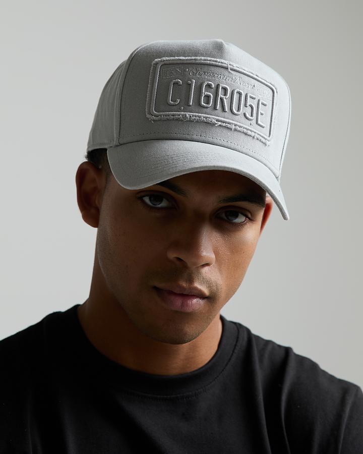 Private Plate Distressed Trucker Cap image 4