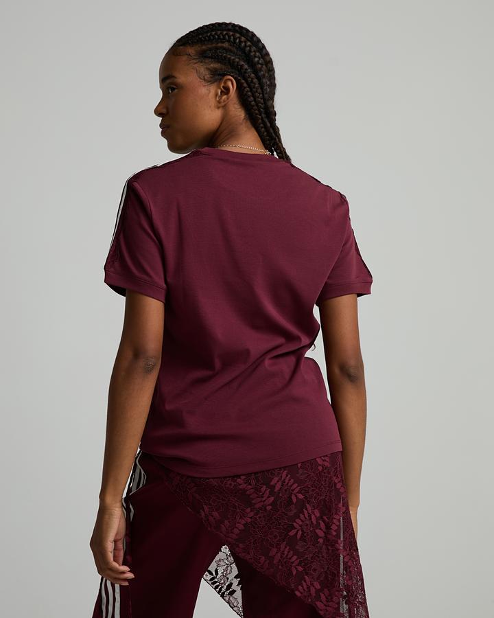 Womens Lace 3-Stripe T-Shirt image 3