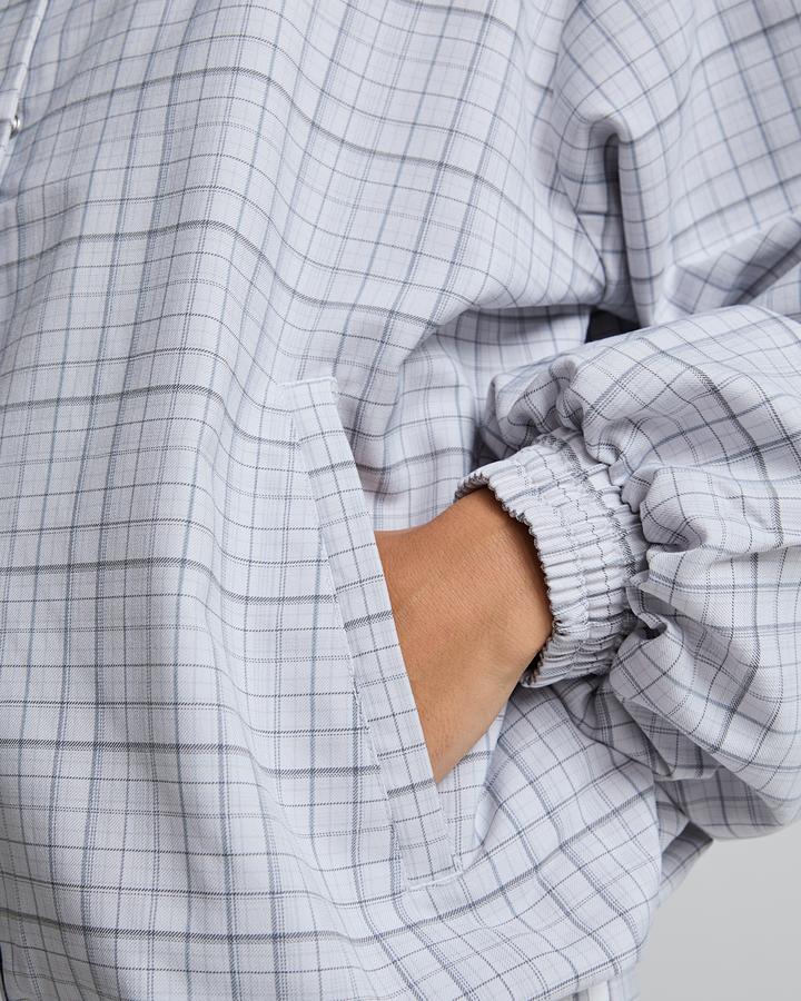 Womens Check Track Top image 6