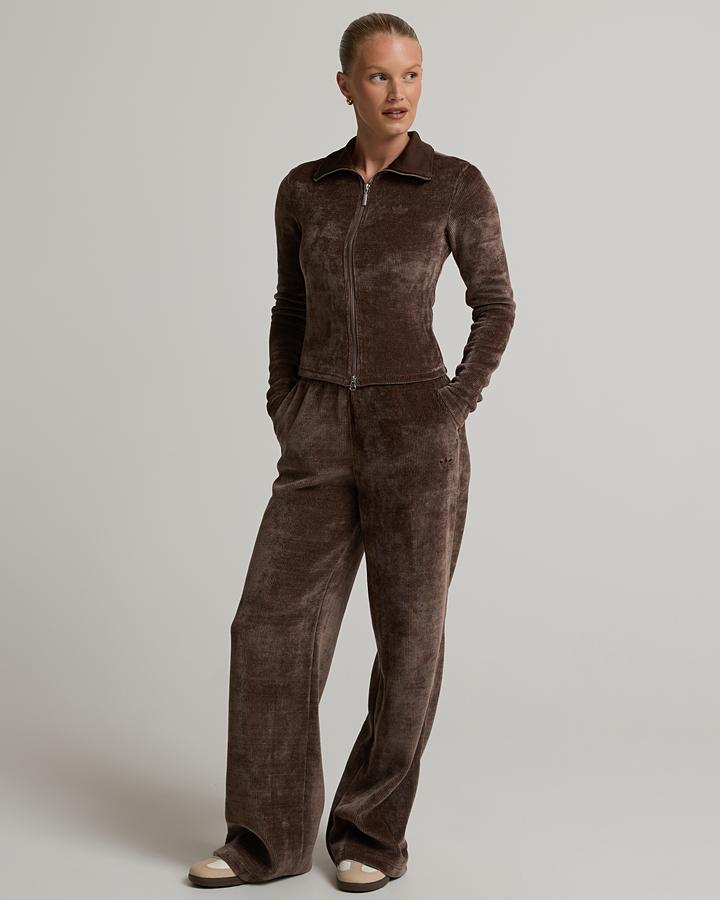 Womens Chenille Zip Track Top image 2