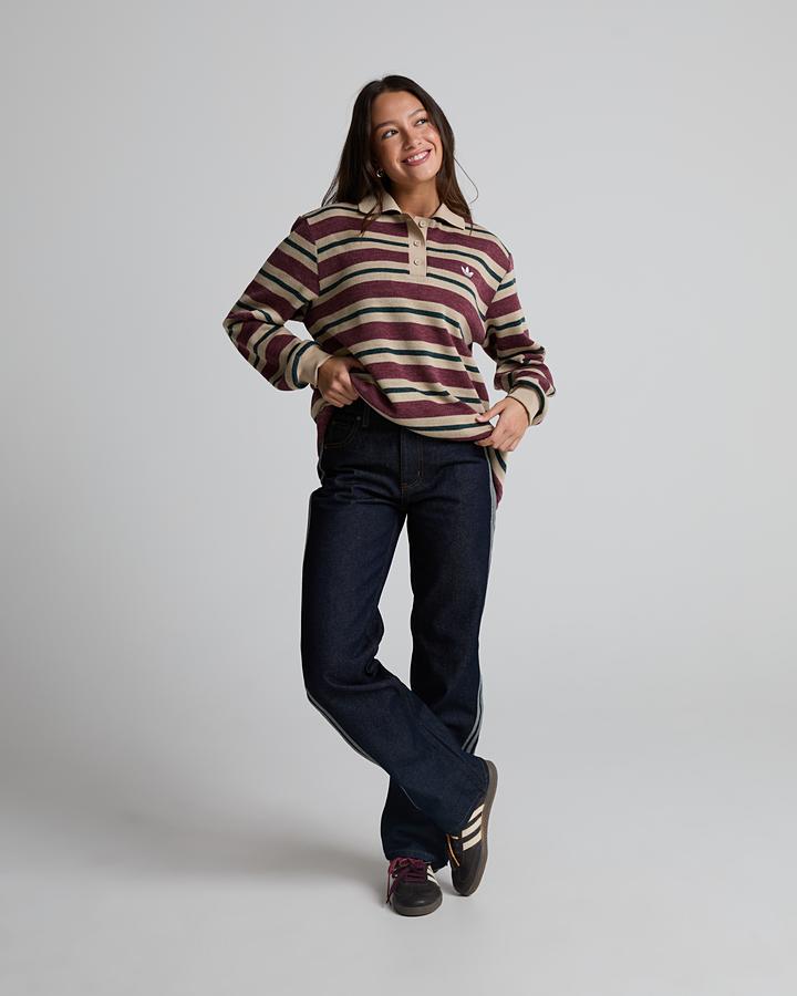 Womens Firebird Mid Rise Straight Denim Jean image 2