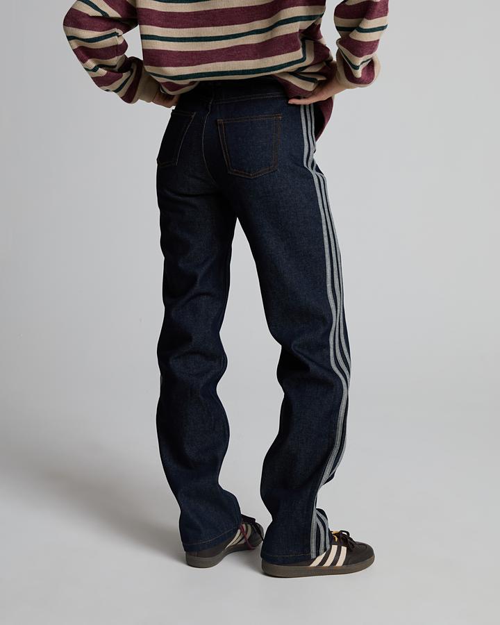Womens Firebird Mid Rise Straight Denim Jean image 3