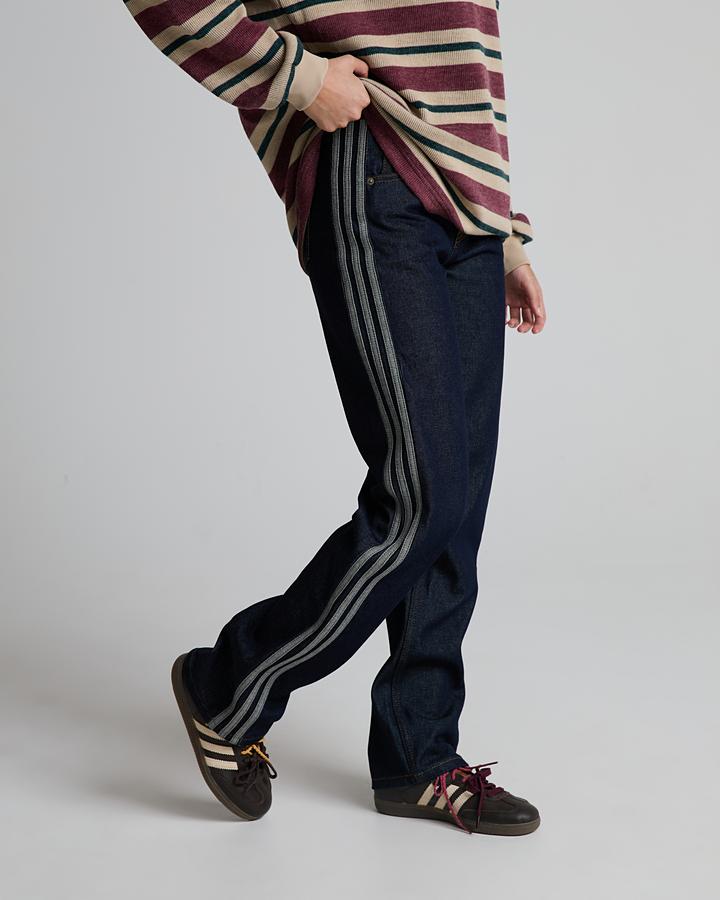 Womens Firebird Mid Rise Straight Denim Jean image 4