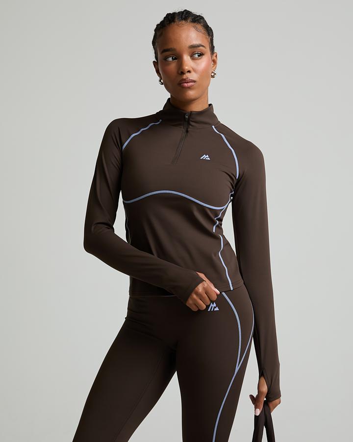 Womens Accolade Quarter Zip Top image 1