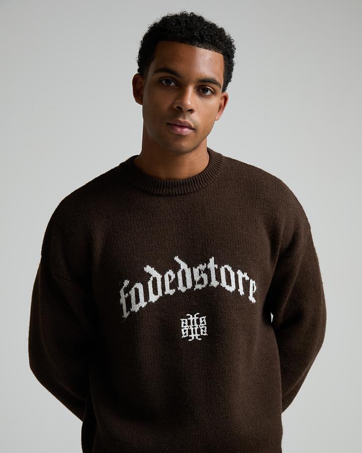 Knitted Crew Neck Sweatshirt image 3
