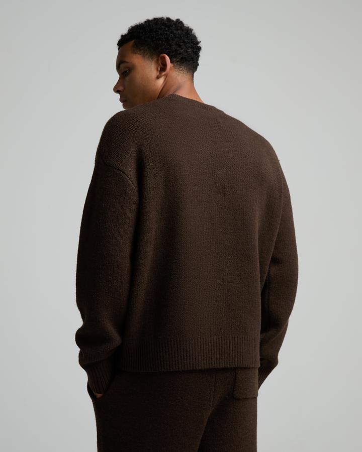 Knitted Crew Neck Sweatshirt image 4
