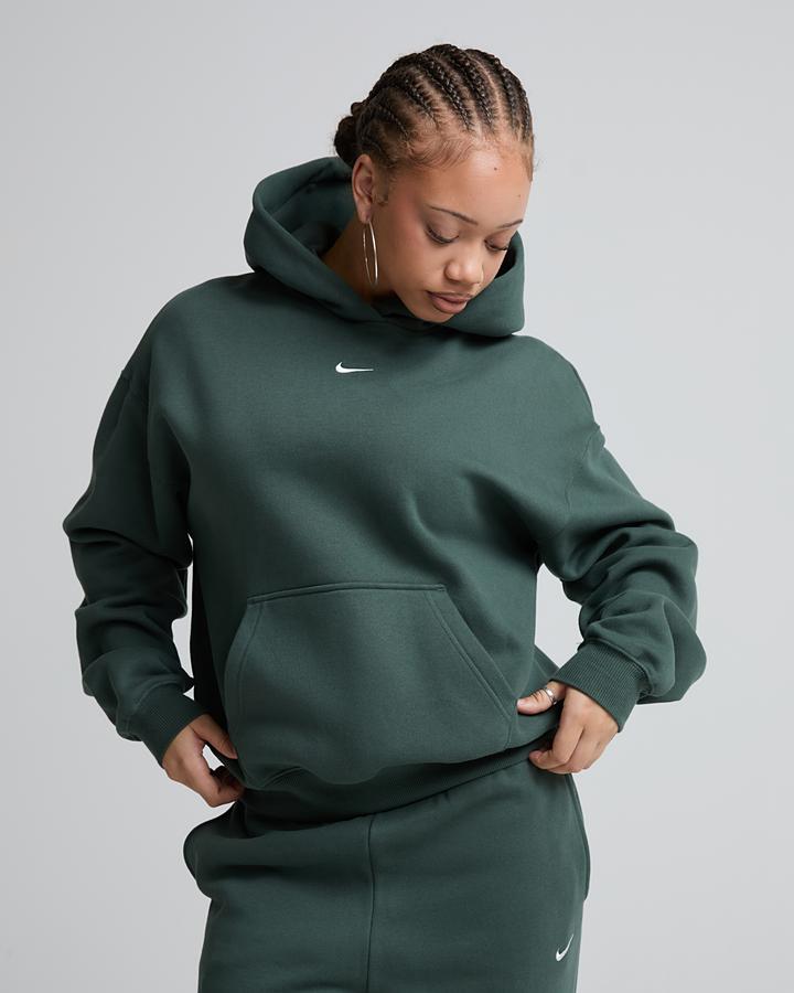 Womens Studio Fleece Oversize Hoodie image 5