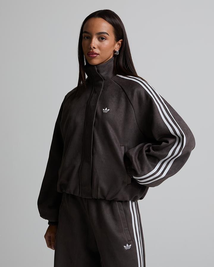 Womens Adilenium Faux Suede Track Top image 5