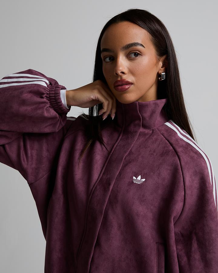 Womens Adilenium Faux Suede Track Top image 3
