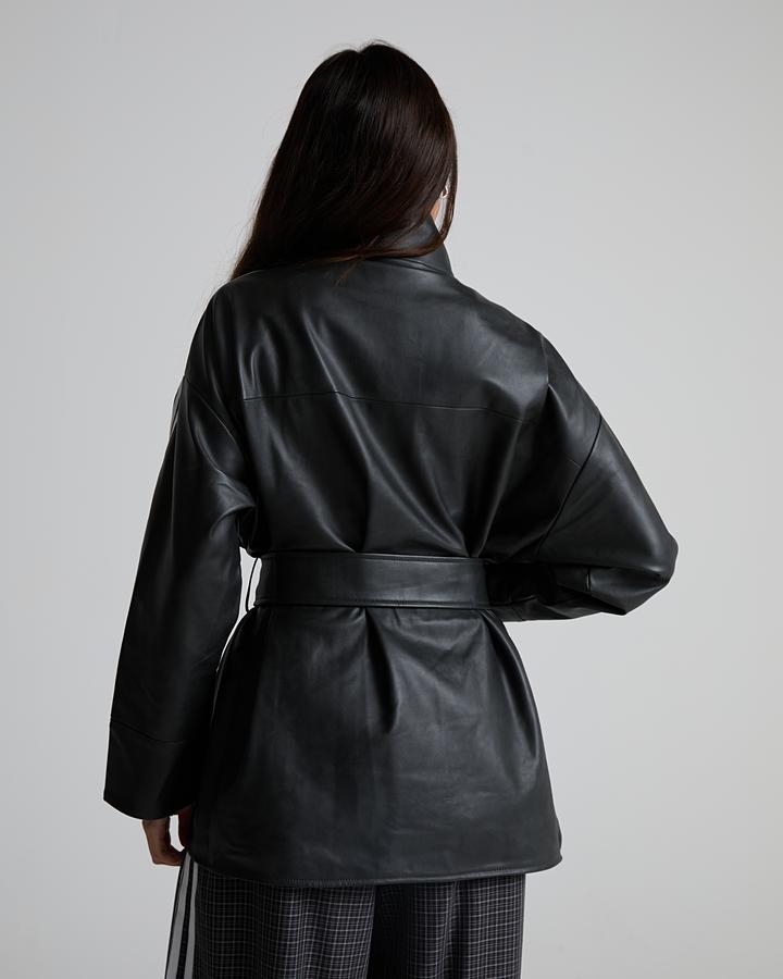 Womens Adilenium Faux Leather Jacket image 4