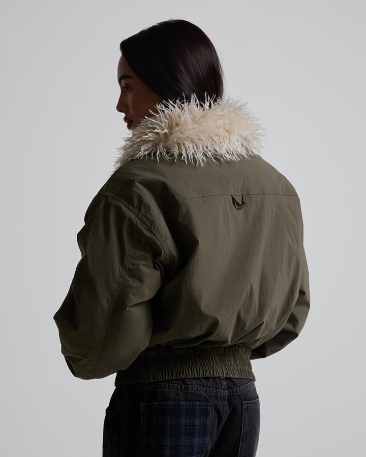 Womens Hype Bomber Jacket image 3