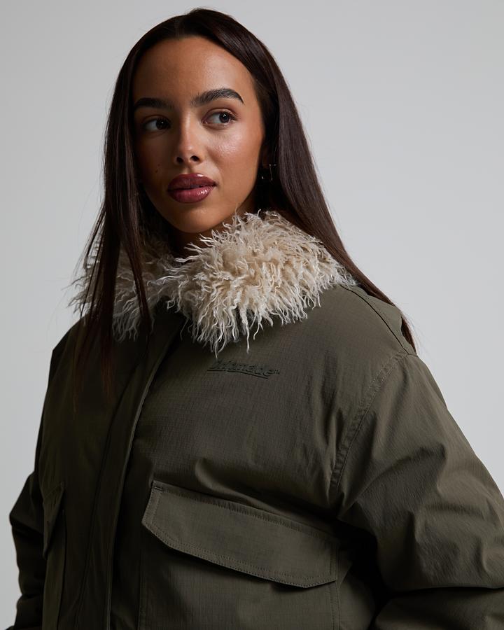 Womens Hype Bomber Jacket image 4