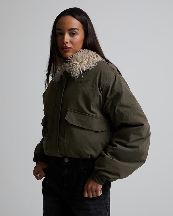 Womens Hype Bomber Jacket image 5