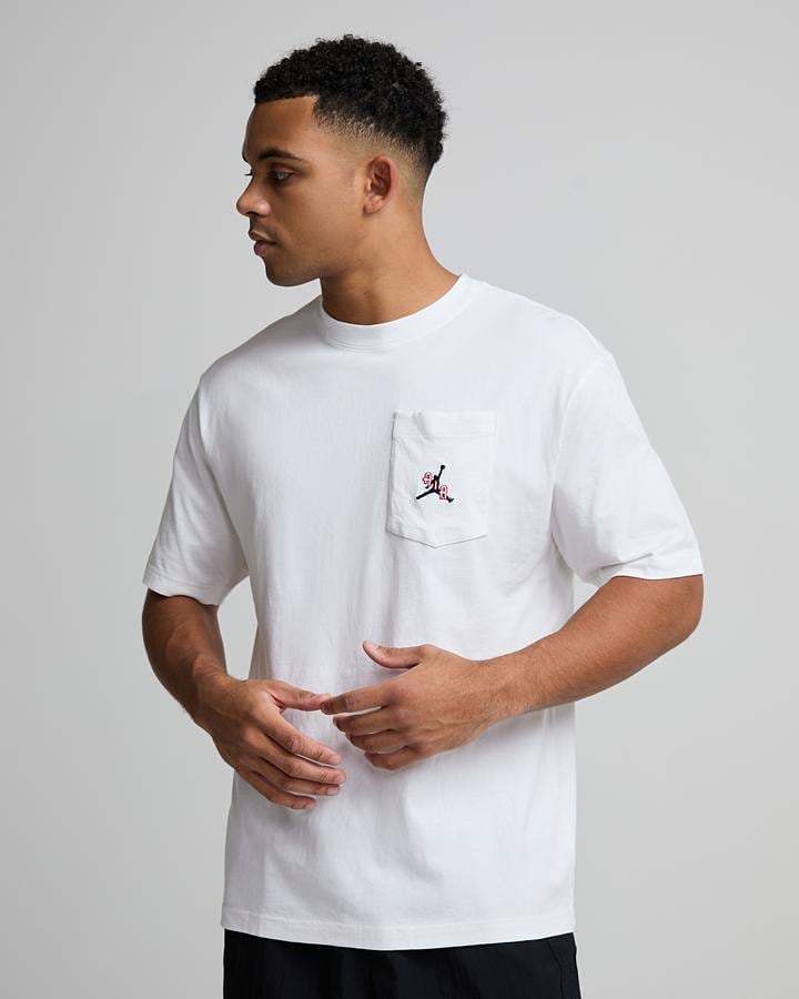 Pocket Short Sleeve Crew Neck T-Shirt image 5