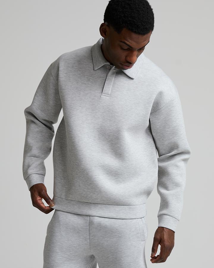 Neoprene Rugby Polo Sweatshirt image 5