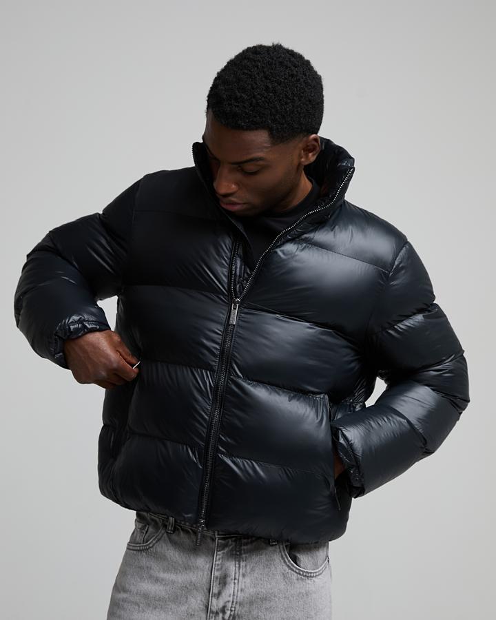 High Shine Puffer Jacket image 6