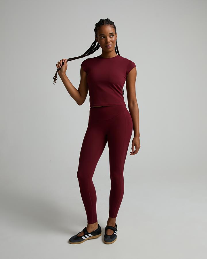 Womens Smooth Like Butter Cap Sleeve T-Shirt image 2