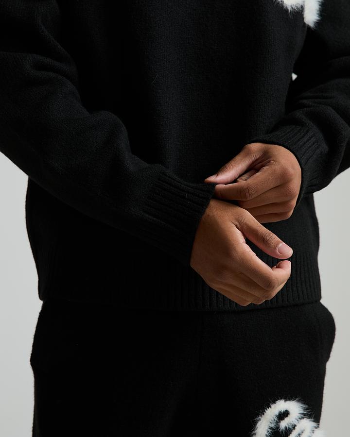 Fluffy Knit Sweat Jumper image 5