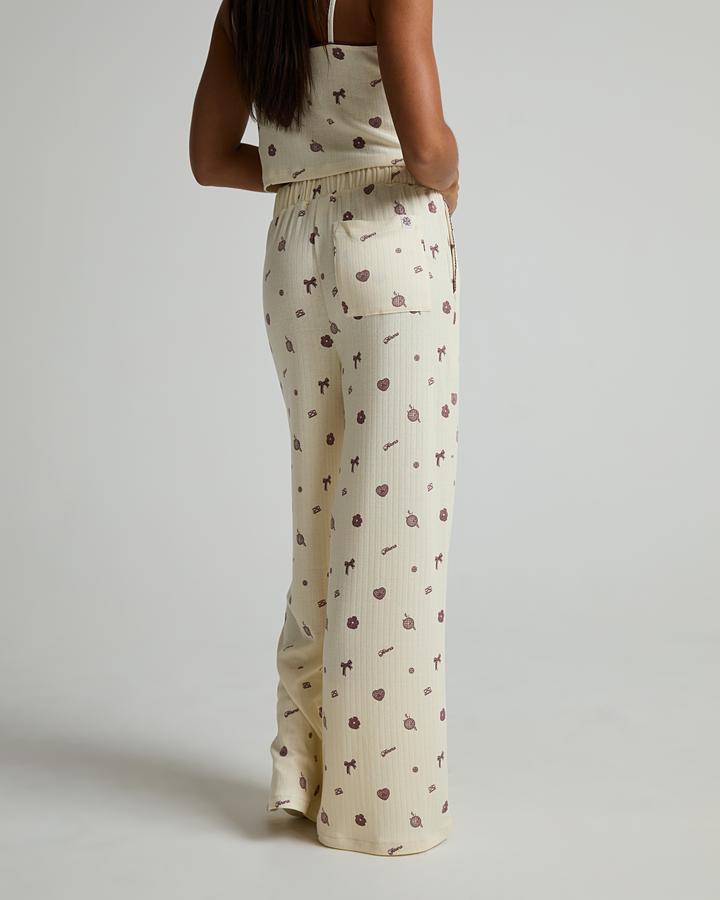 Womens Do Not Disturb Pointelle Pyjama Set image 6