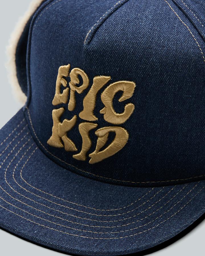 Denim Trapper Cap image 2
