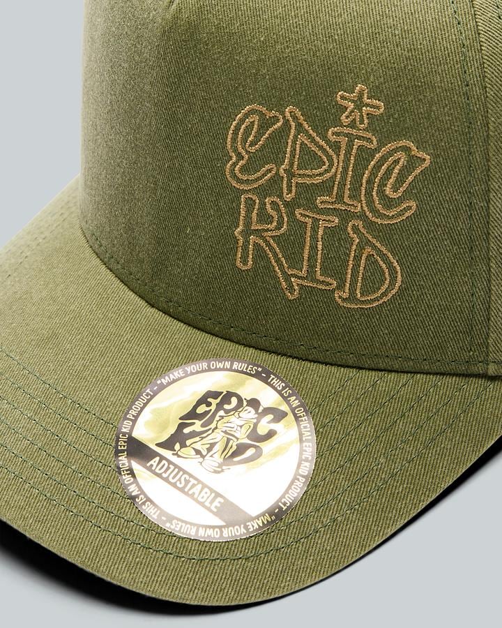 Graffiti Denim Cap image 2