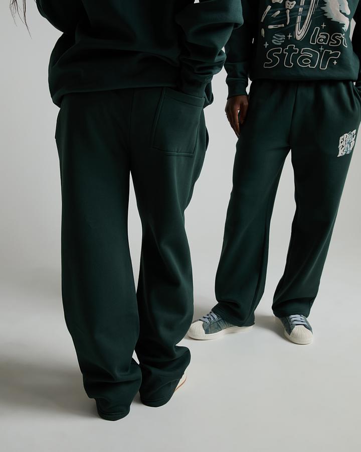 Logo Baggy Fit Open Hem Jogger image 3
