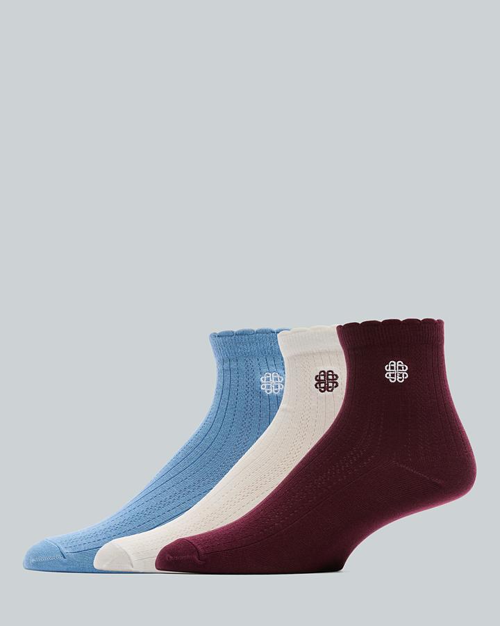 Womens Daria Pointelle 3 Pack Sock image 1