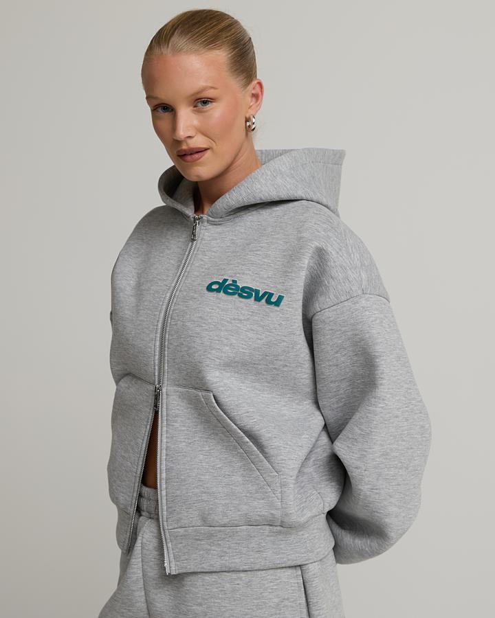 Womens Full Zip Scuba Hoodie image 3