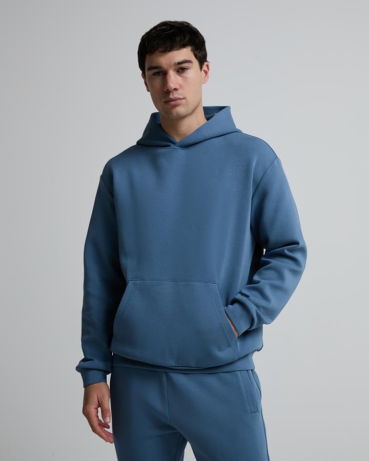 Jersey Interlock Overhead Hoodie image 5