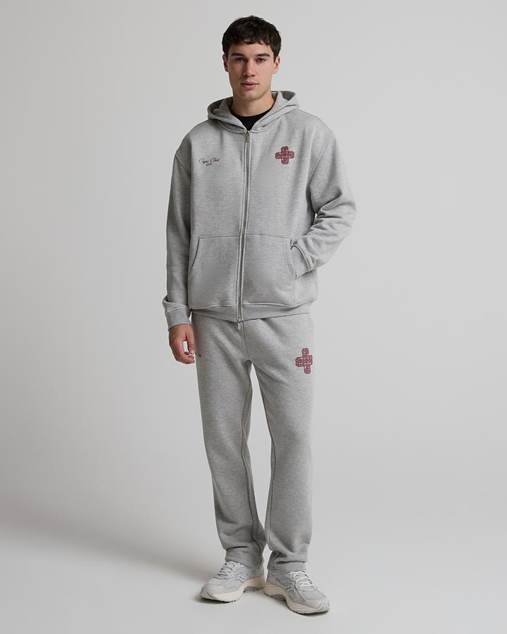 Emblem Heavyweight Zip Through Hoodie image 2