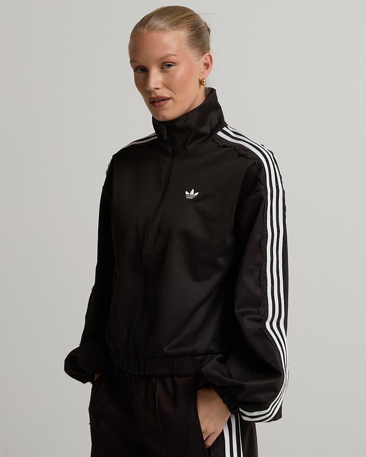 Womens Firebird Funnel Neck Lace Oversized Track Top image 1