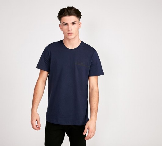 Half Stripe Logo T-Shirt