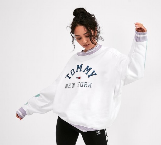 Womens Pastel Colourblock Sweatshirt