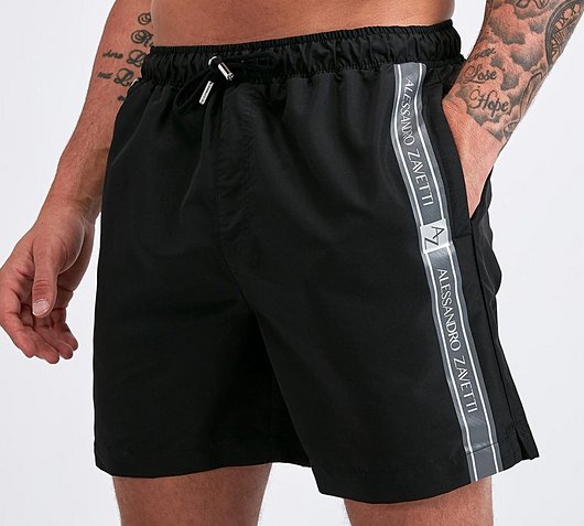 Capisco Tape Swim Short
