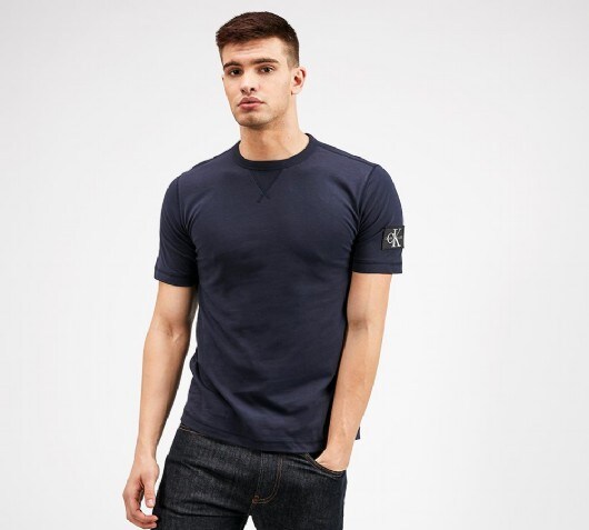 Sleeve Patch Logo T-Shirt